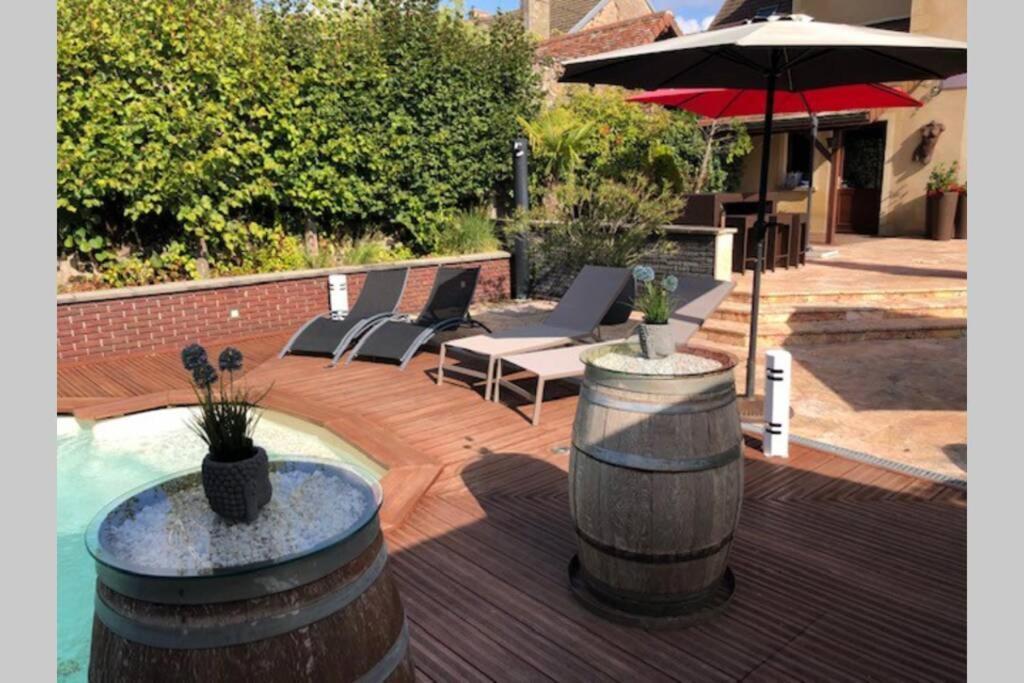 La Tranquillite Au Centre. Apartment Toulon-sur-Arroux Екстериор снимка